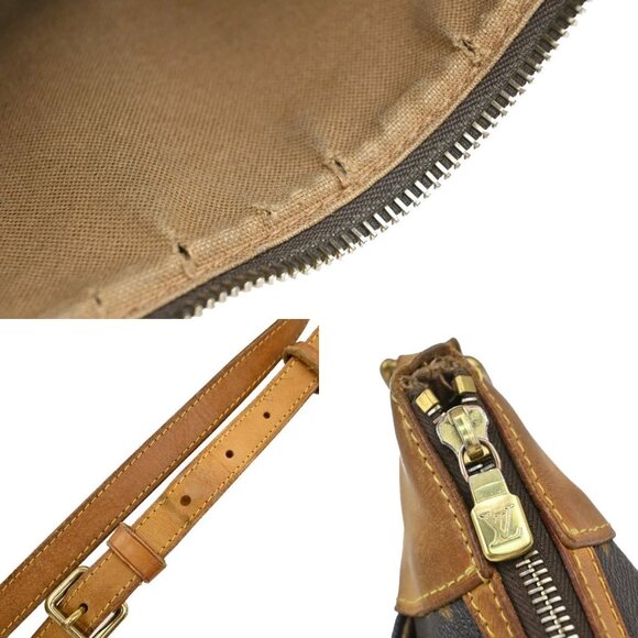 LOUIS VUITTON Odeon MM Shoulder Bag Monogram Leather Brown France M56389 83KB326 - Picture 8 of 16